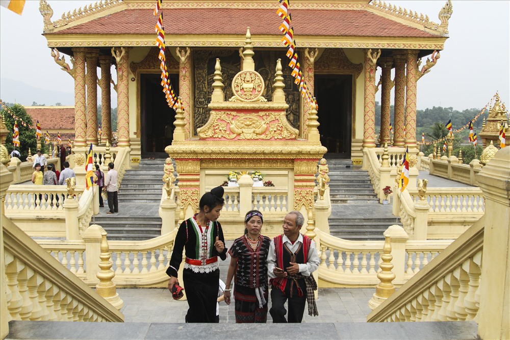 Tháp kiến trúc chùa Khmer